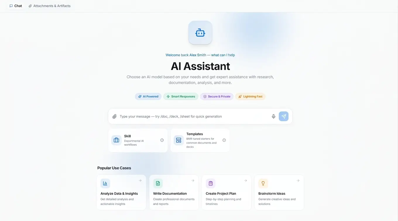 Bayaan website experience on desktop